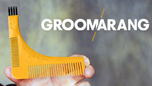 Groomarang Beard Styling and Shaping Template Comb Tool U-shaped