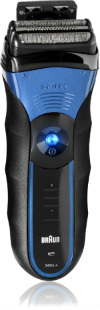 Braun 3 Series 340S-4 Wet & Dry Shaver Triple Action Cutting System