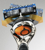 Gillette Fusion Proglide Men's Razor FlexBall Technology