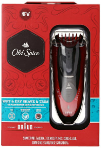 Old Spice Shaver with foams and gels