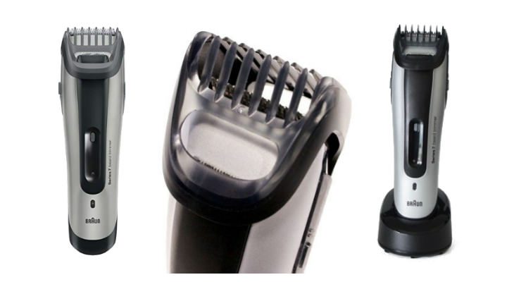 how to trim hair with braun trimmer