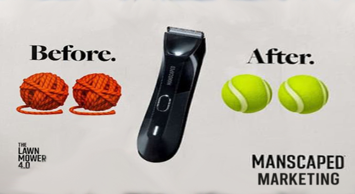 Manscaped humor-based marketing