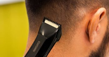 Manscaped on head